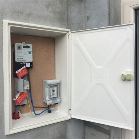 external electric meter box